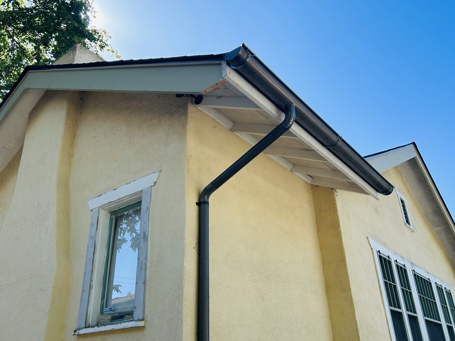 New Gutters and Downspouts by Resolution Gutter Inc.